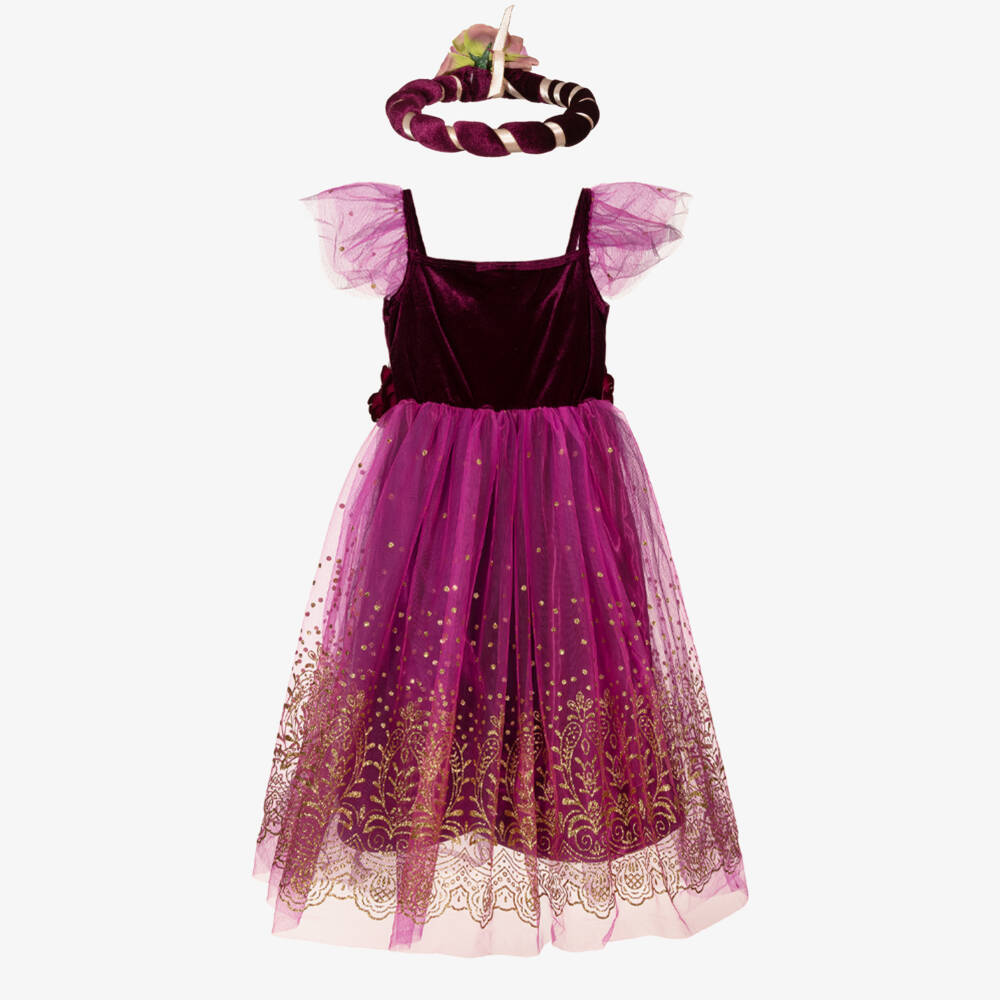 Dress Up by Design-Girls Plum Princess Costume | Childrensalon Outlet