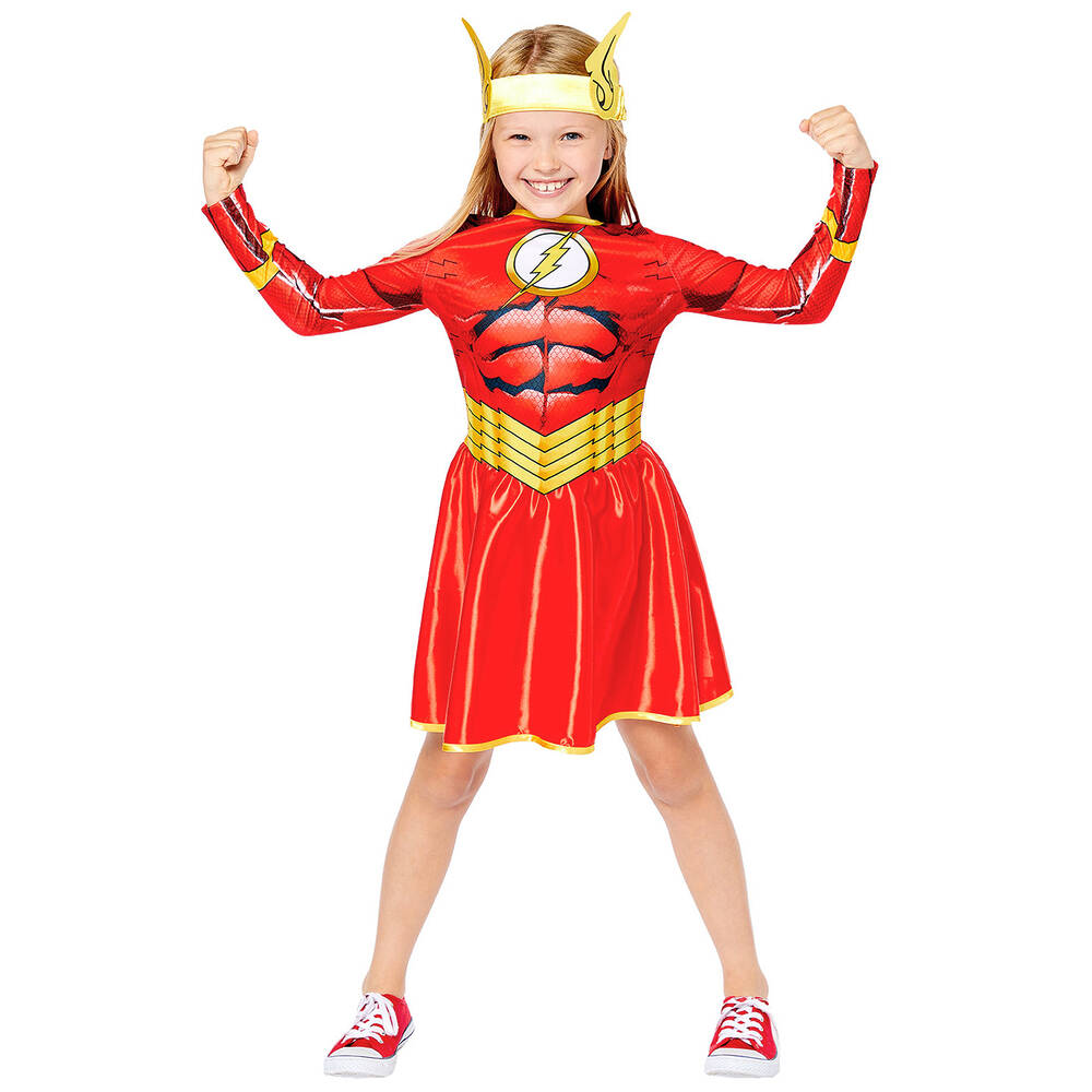 Dress Up by Design Girls Red The Flash Costume Childrensalon Outlet