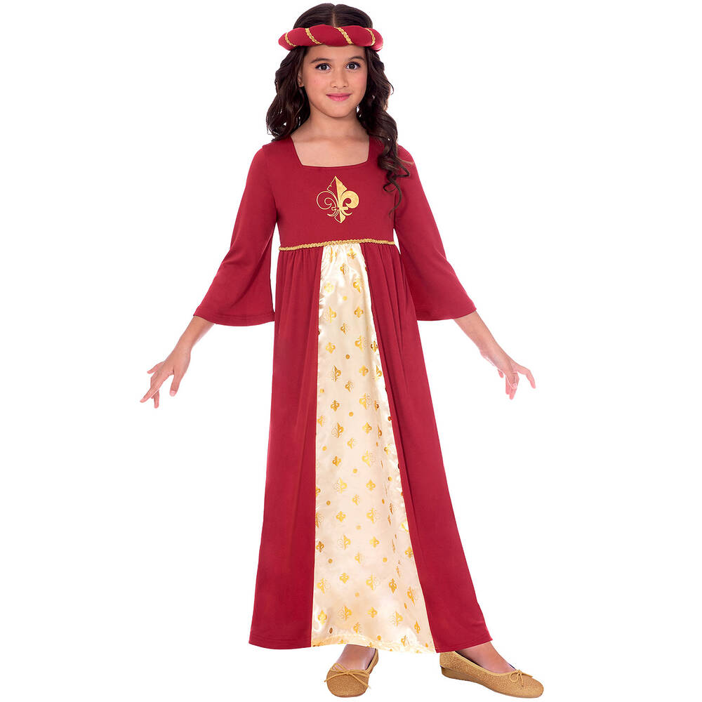 Tudor Princess Costume Child Red Tudor Princess Costume Child Red