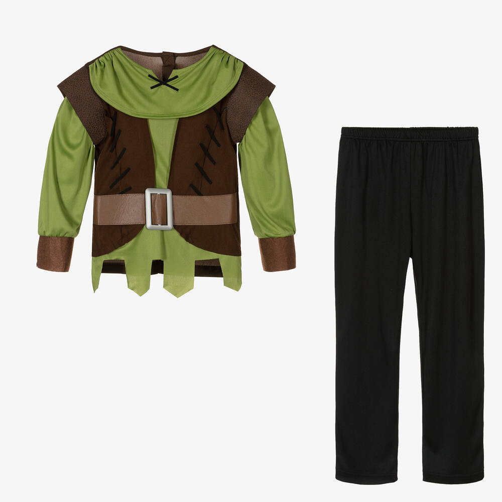 Dress Up by Design-Green & Brown Robin Hood Costume | Childrensalon Outlet