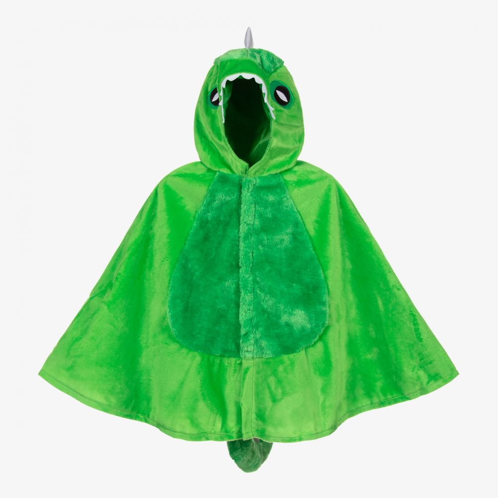 Dress Up by Design - Зеленый костюм-накидка «Динозавр» | Childrensalon