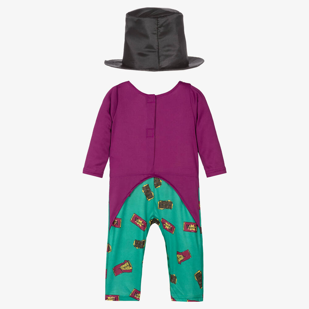 Roald Dahl Willy Wonka Baby Costume Purple