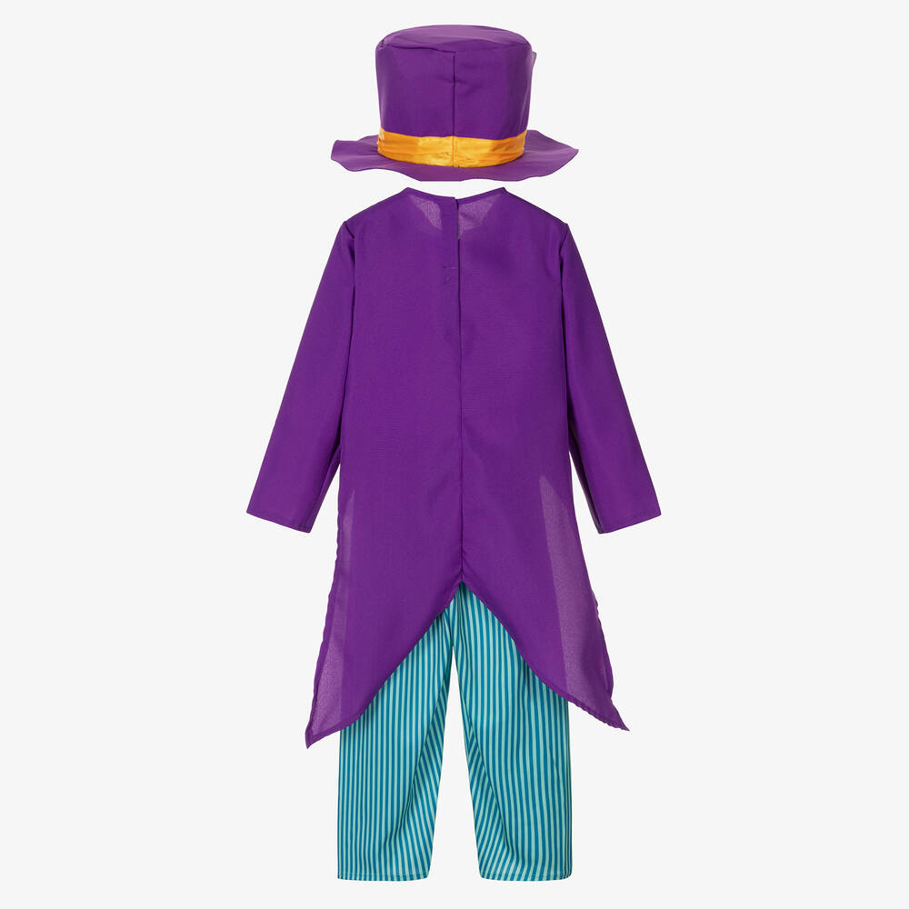 Purple Tea Party Hatter Costume 