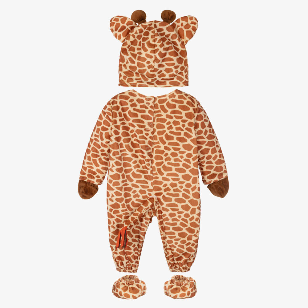 Dress Up by Design-طقم تنكري من القطيفة بنقشة الزرافة | Childrensalon Outlet