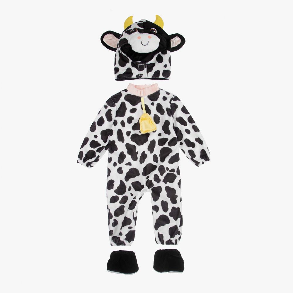 Dress Up by Design - Costume de vache blanc et noir | Childrensalon