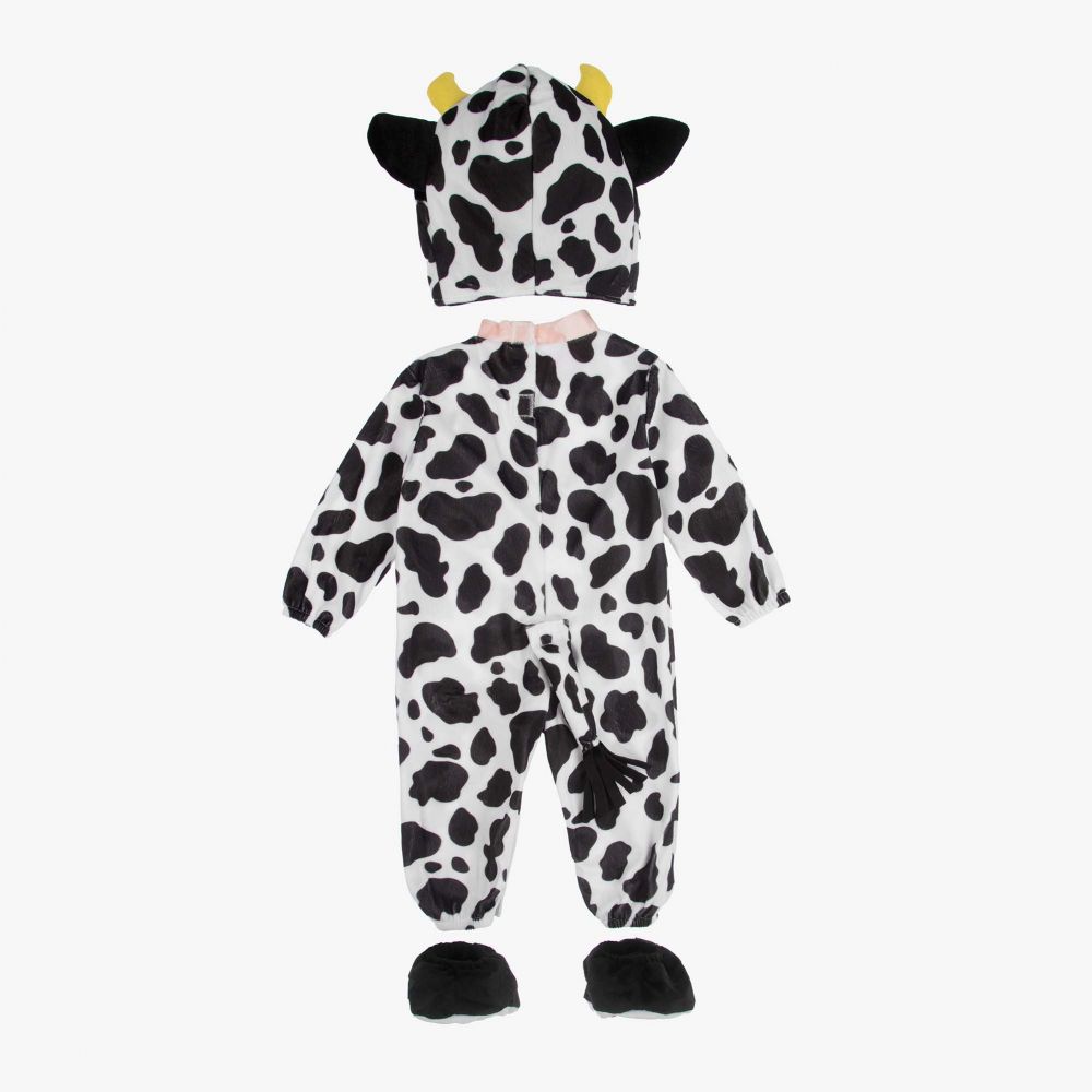 دريس أب باي ديزاين-زي بقرة لون أبيض وأسود للأطفال | Childrensalon Outlet