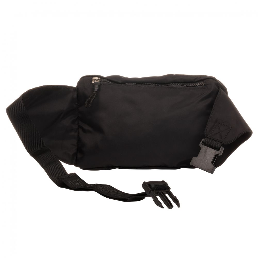Dsquared2-Black Logo Belt Bag (24cm) | Childrensalon Outlet
