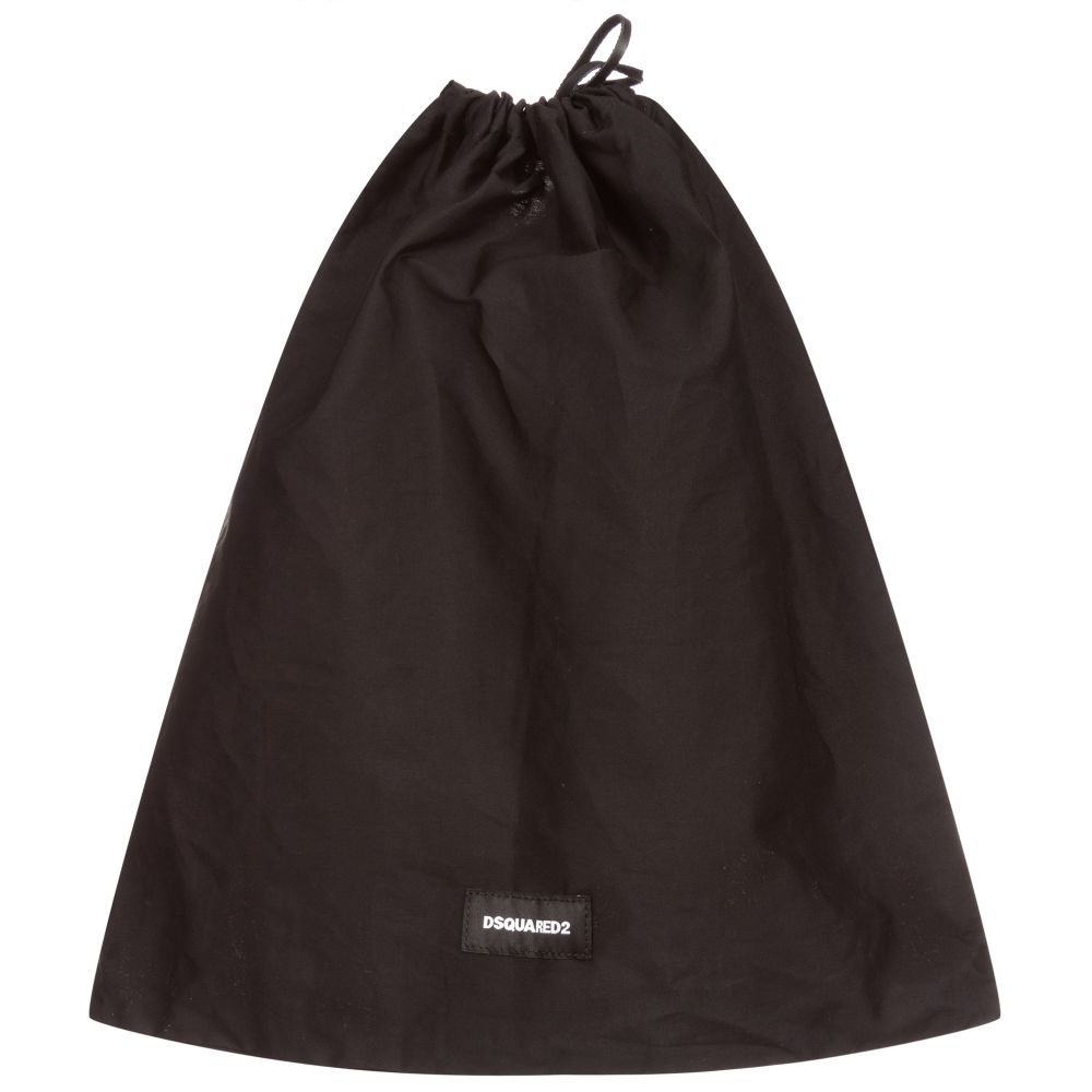 Dsquared2-Black Logo Belt Bag (24cm) | Childrensalon Outlet