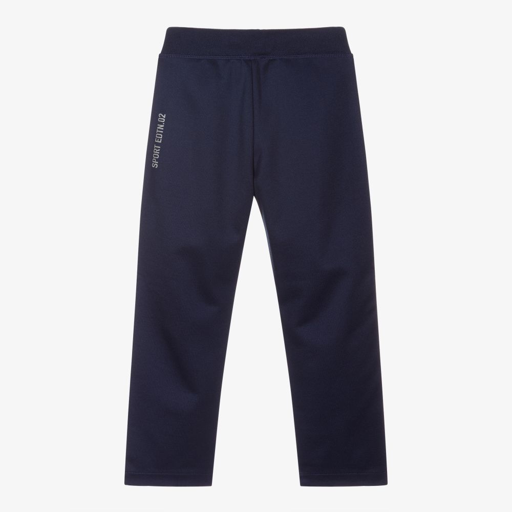 ديسكوارد2-Blue Logo Tape Joggers | Childrensalon Outlet