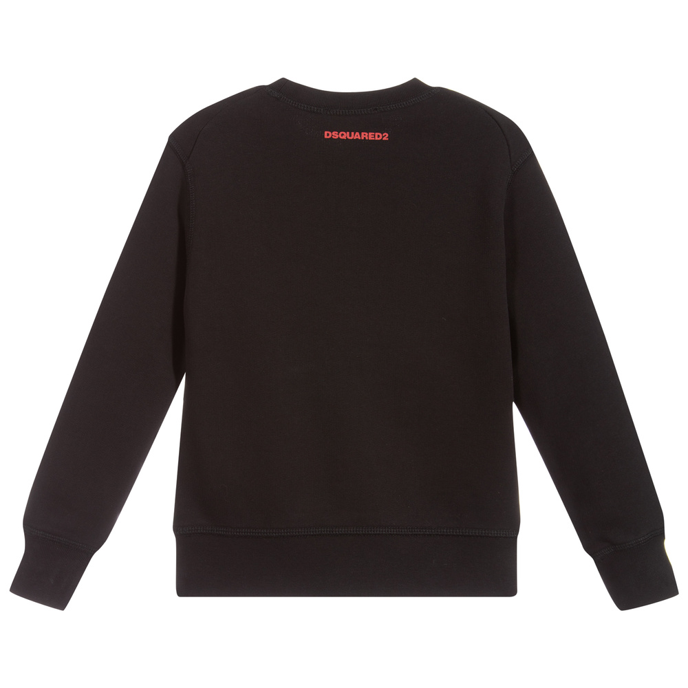 Dsquared2 black icon sweatshirt hotsell