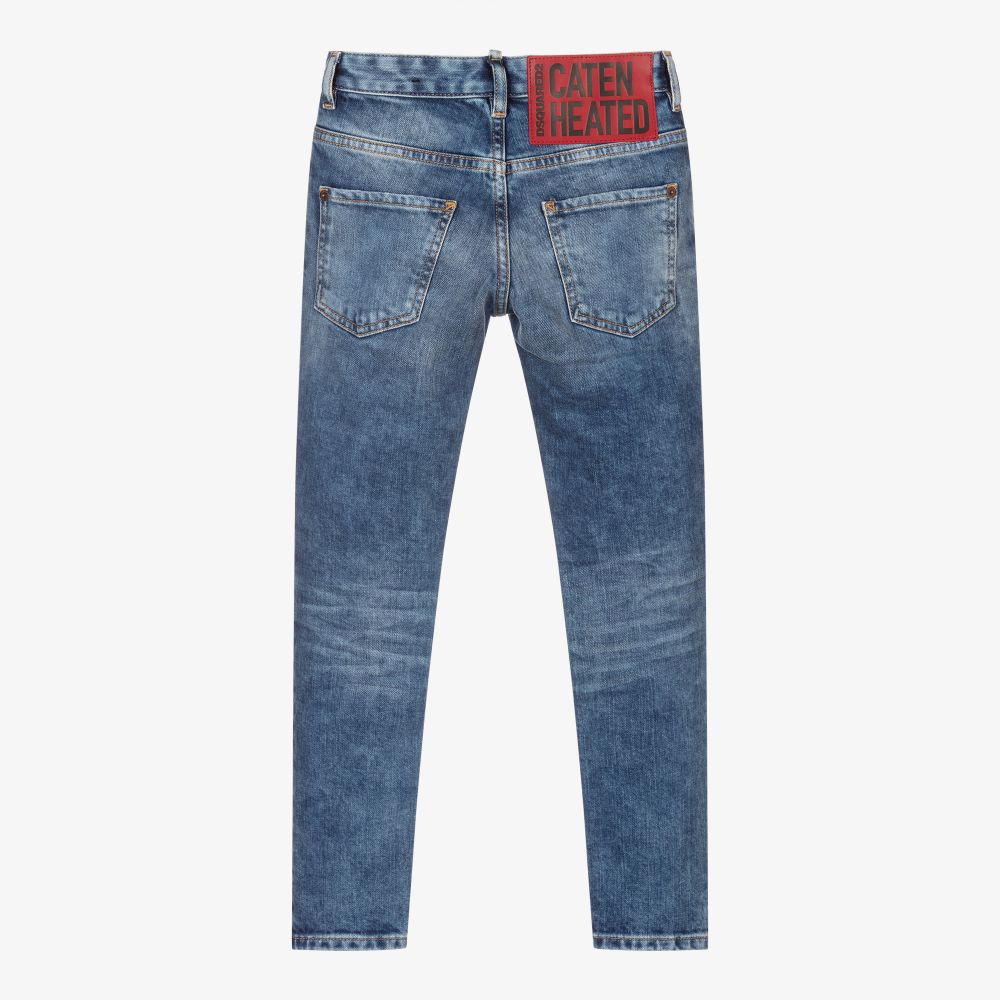 Dsquared2 Boys Blue Denim Jeans
