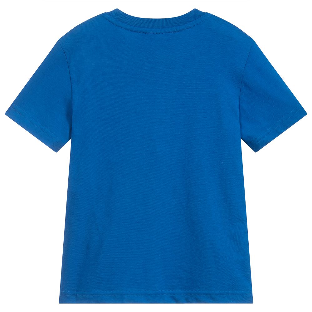 Dsquared2 - Boys Blue Logo T-Shirt | Childrensalon Outlet