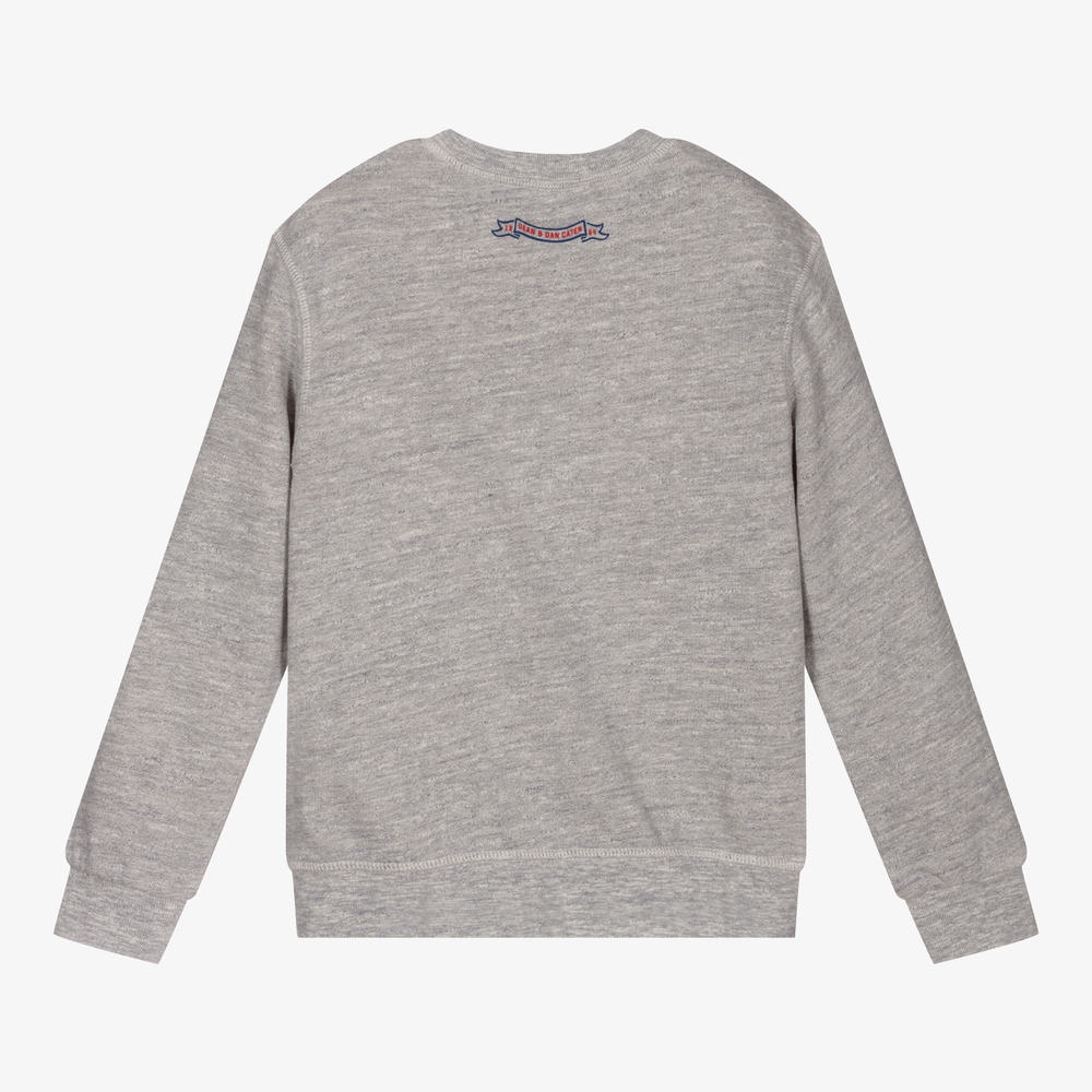 Dsquared2 sweatshirt grey discount