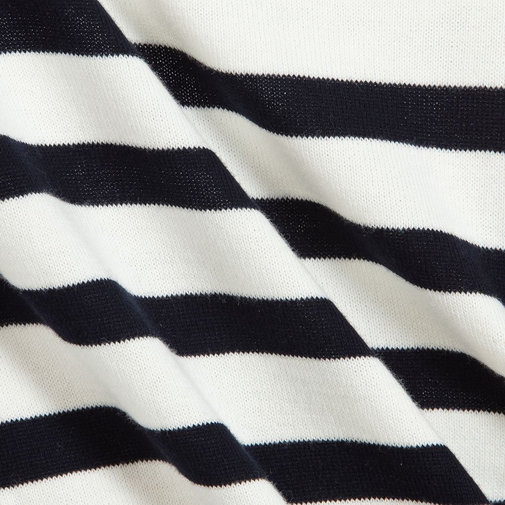 Dsquared2-Ivory Knitted Cotton Sweater | Childrensalon Outlet