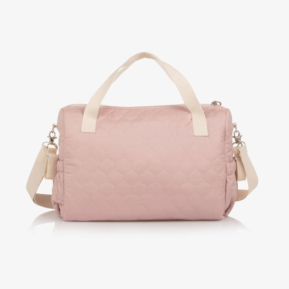 PAZ Rodríguez-Dusky Pink Quilted Changing Bag (35cm) | Childrensalon Outlet