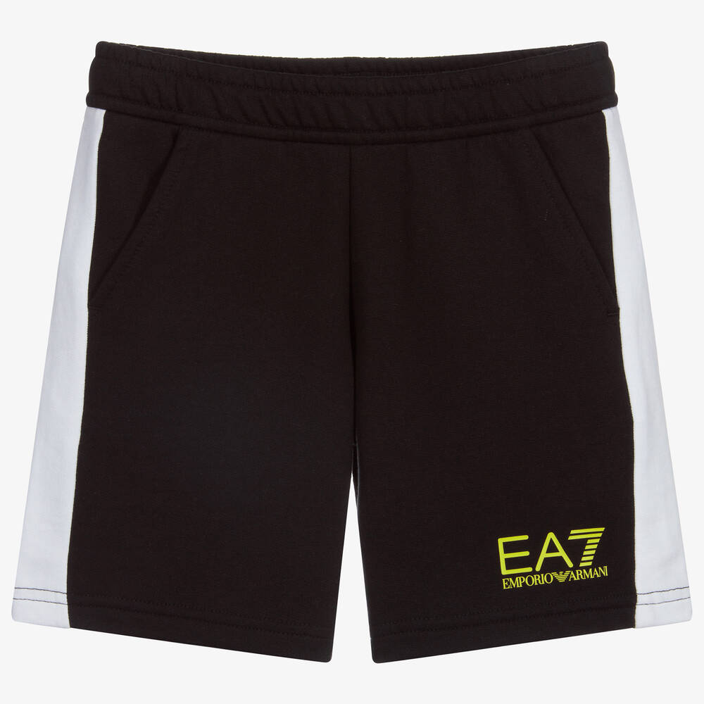 Ea7 shorts black cheap