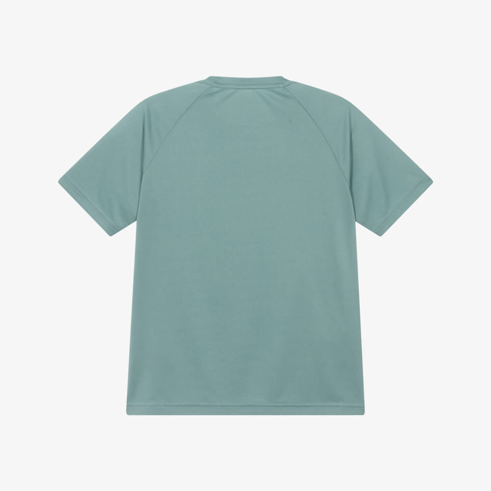 EA7 Emporio Armani-تيشيرت نشط أخضر نقي للأولاد | Childrensalon Outlet