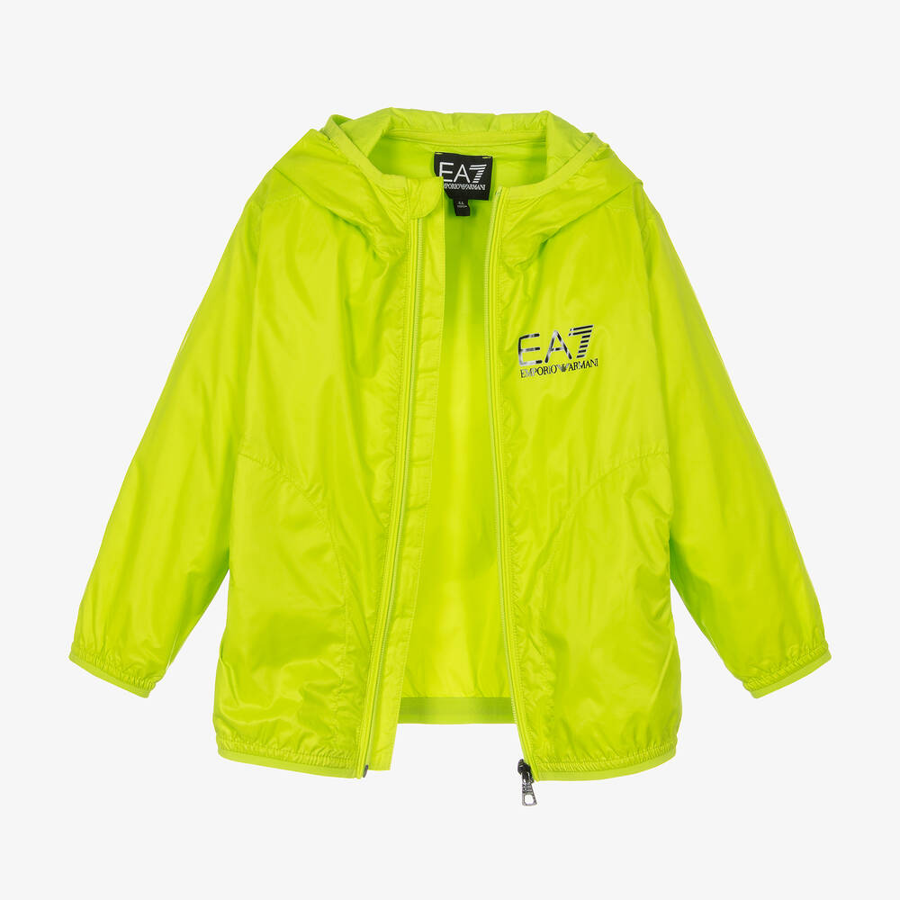 Yellow armani jacket store