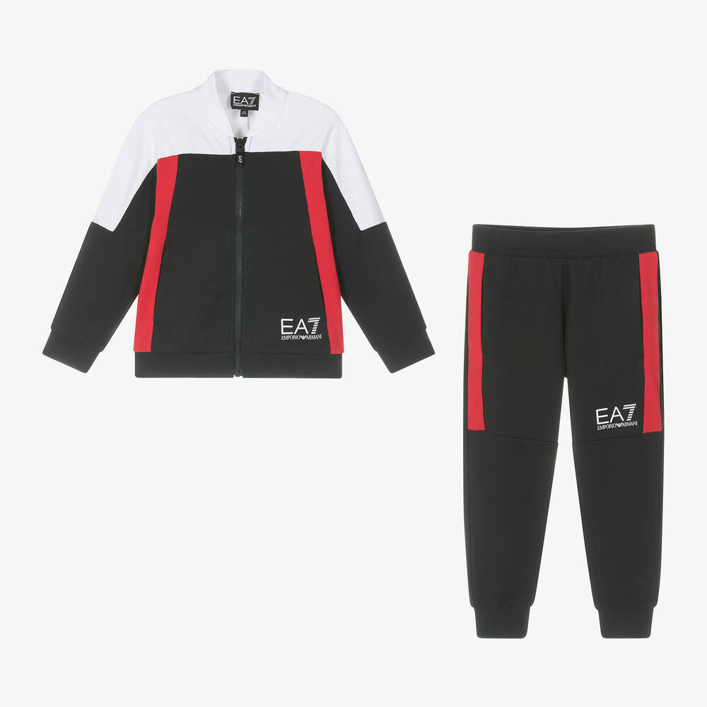 Blue ea7 tracksuit store