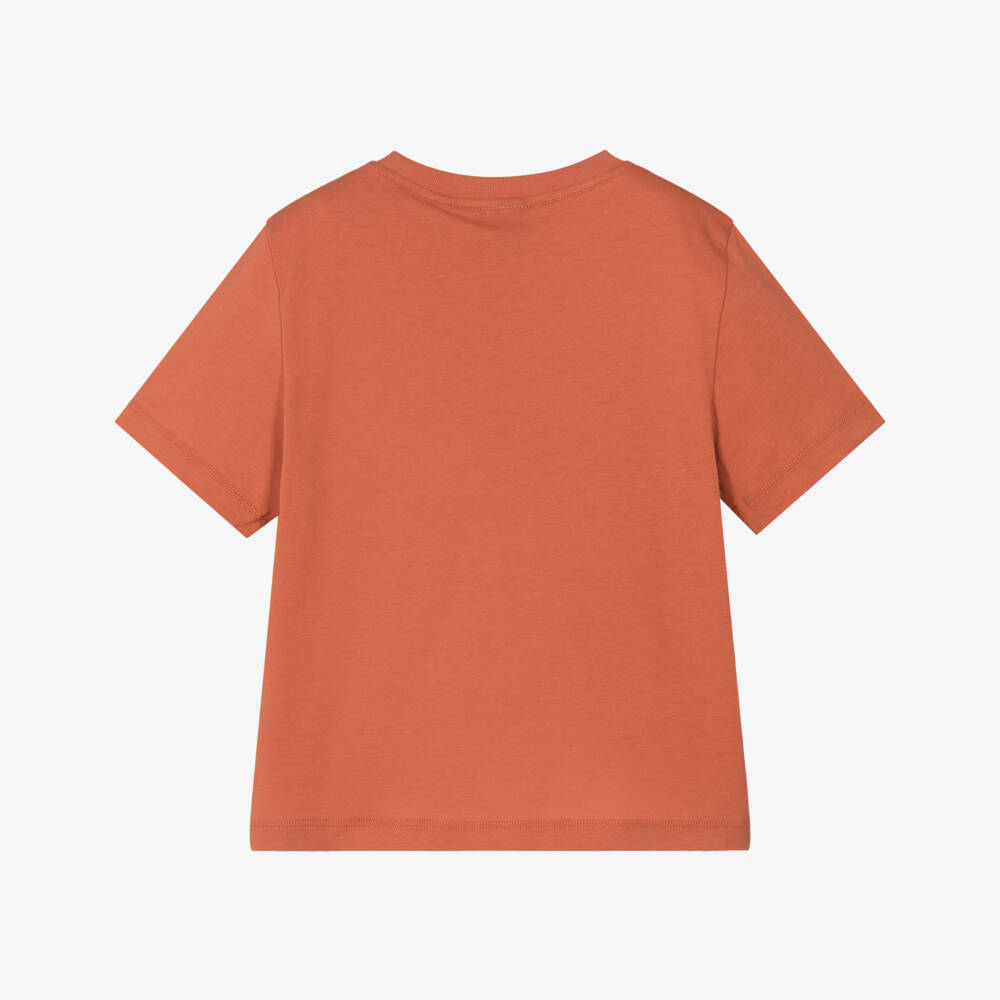 EA7 Emporio Armani-Boys Vibrant Cotton Tee | Childrensalon Outlet