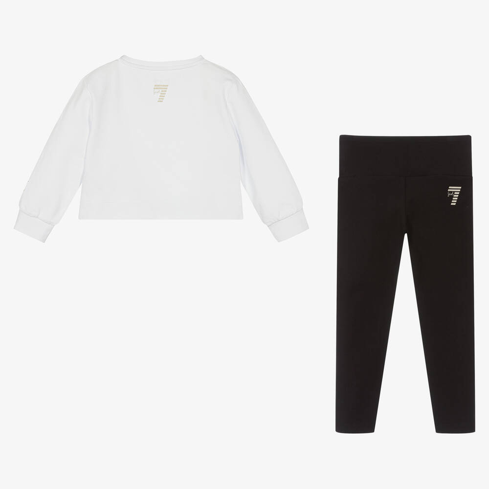 Girls cheap armani leggings