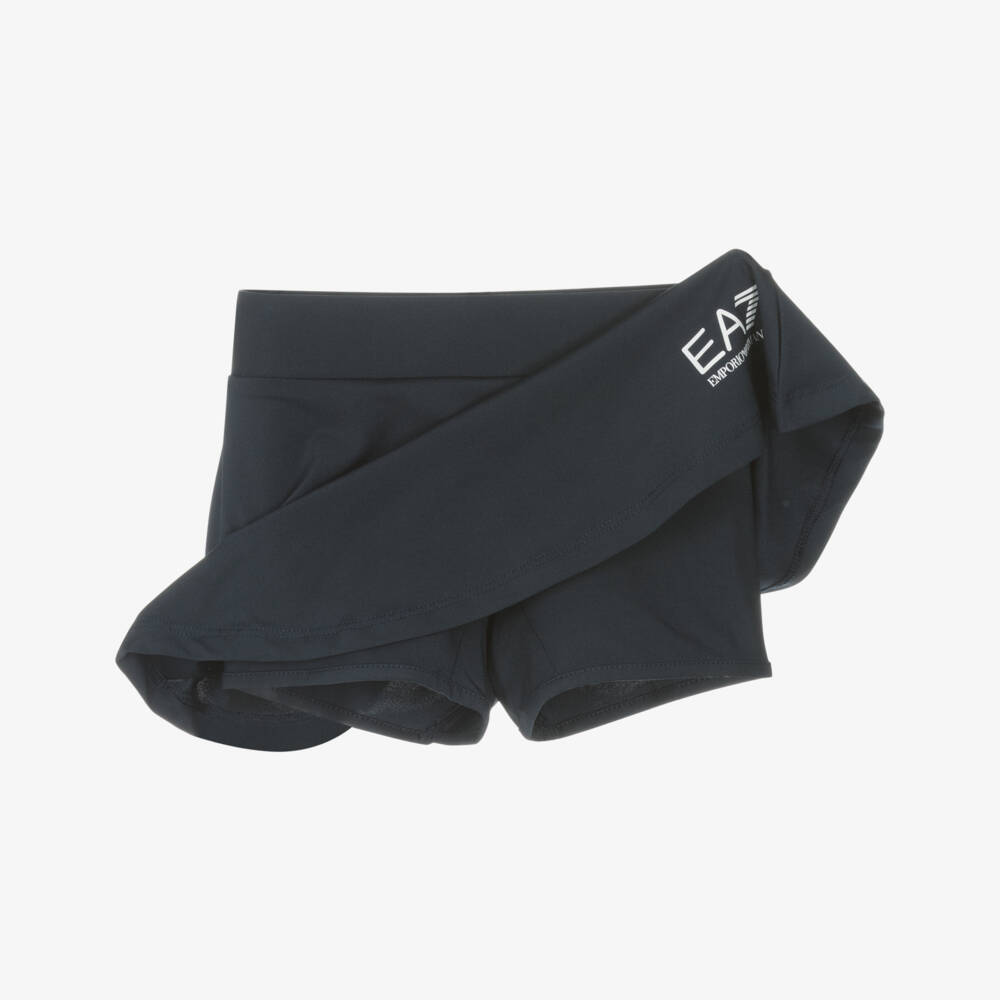 EA7 Emporio Armani-Girls Navy Active Tennis Skirt | Childrensalon Outlet