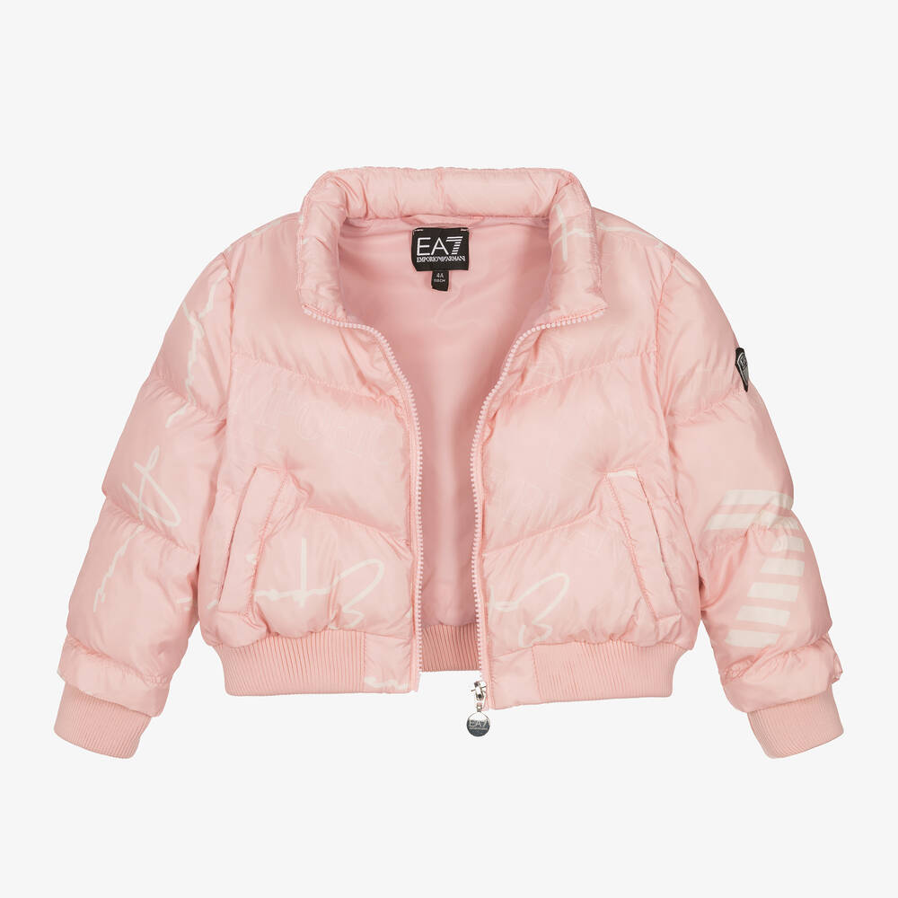 Ea7 girls coat hot sale