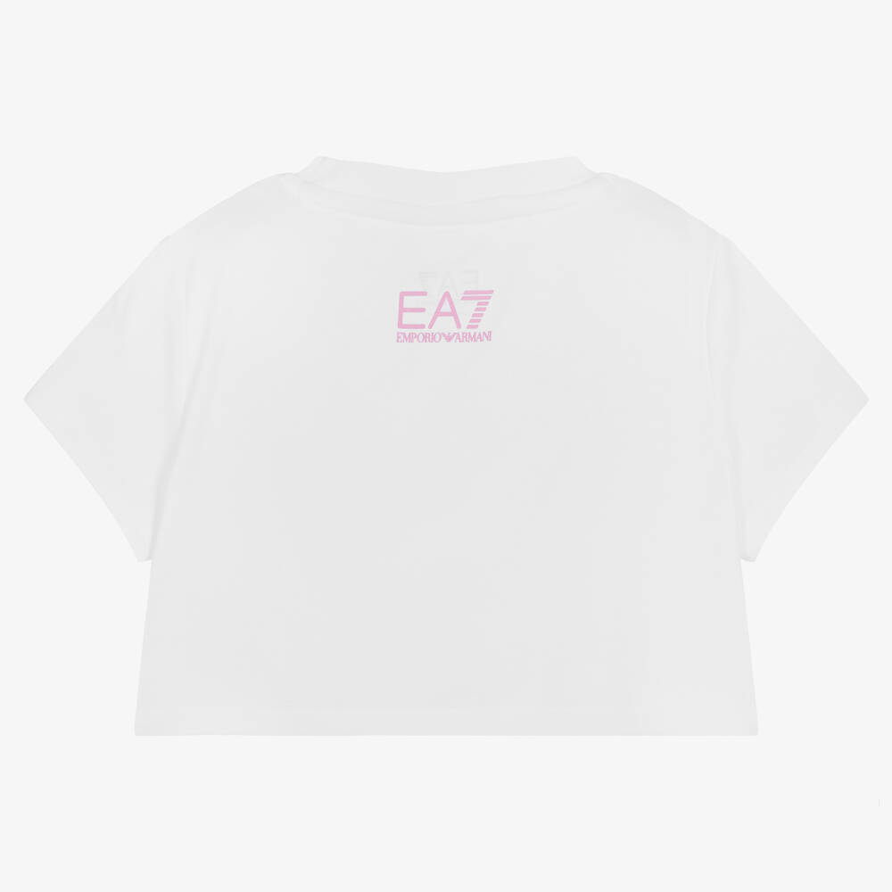 Ea7 crop top sale