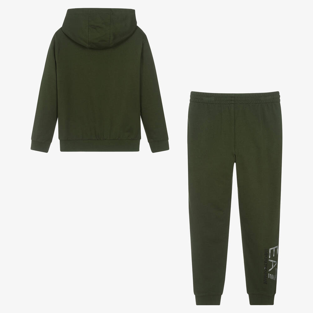 Armani tracksuit khaki store