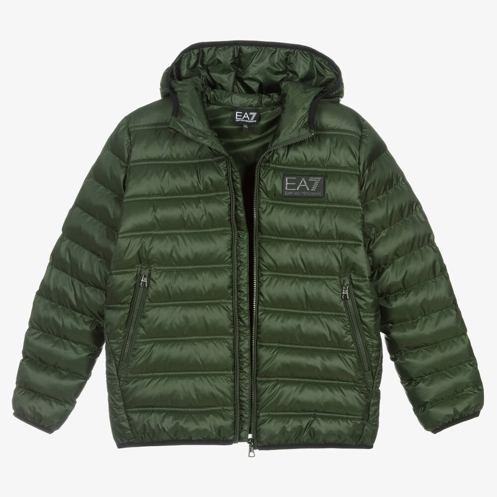 Ea7 outlet jacket green