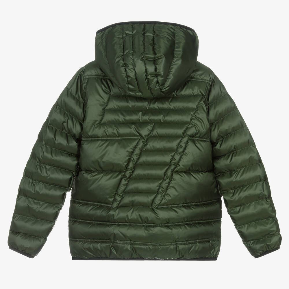 Green ea7 jacket online
