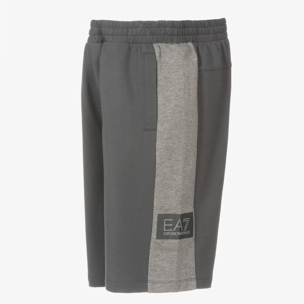 Ea7 grey shorts hot sale