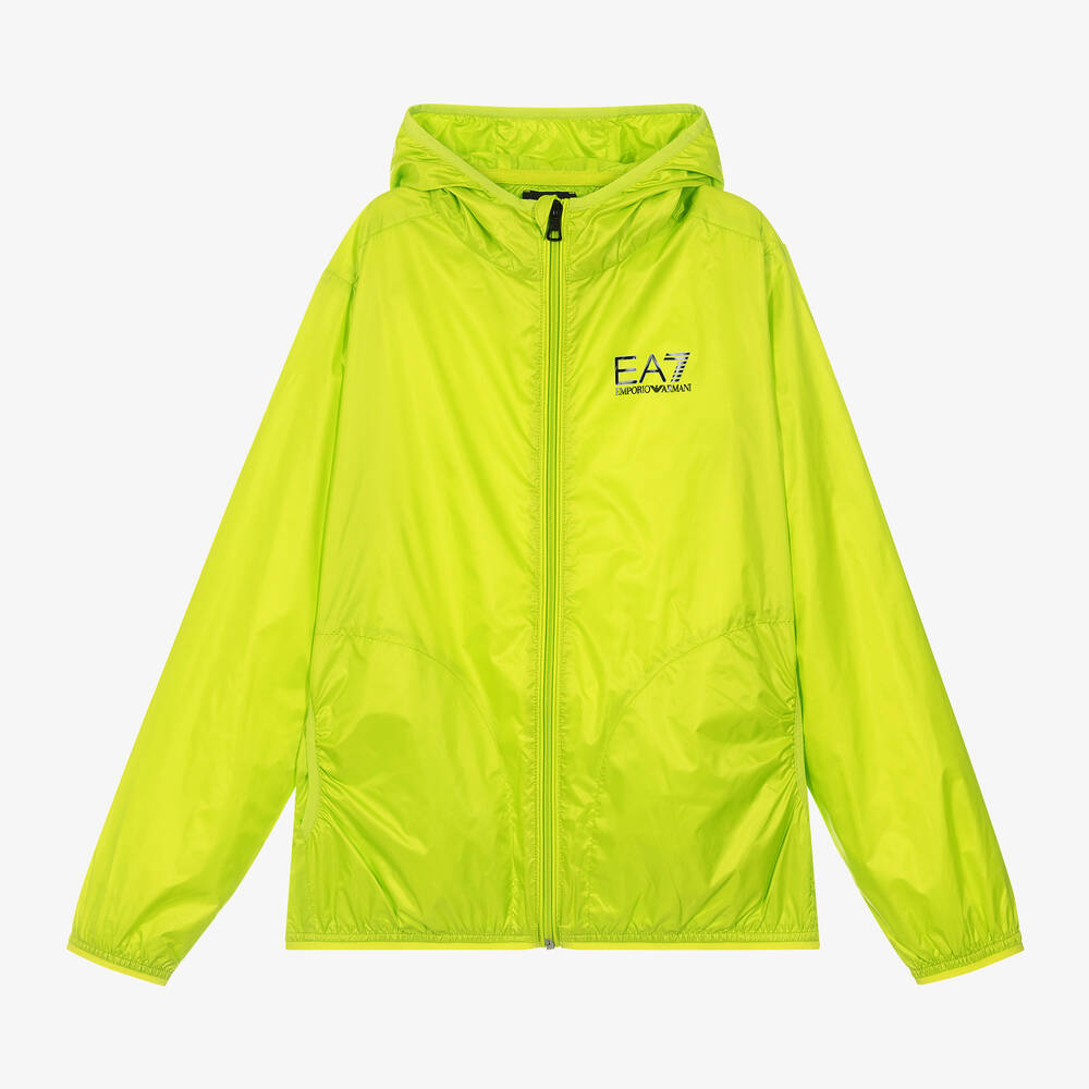 Lime green windbreaker mens 2025