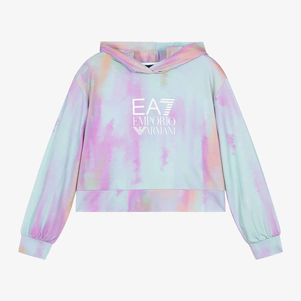 Girls armani hoodie new arrivals