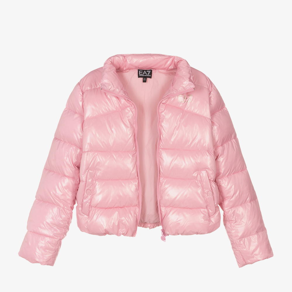 Ea7 girls coat discount