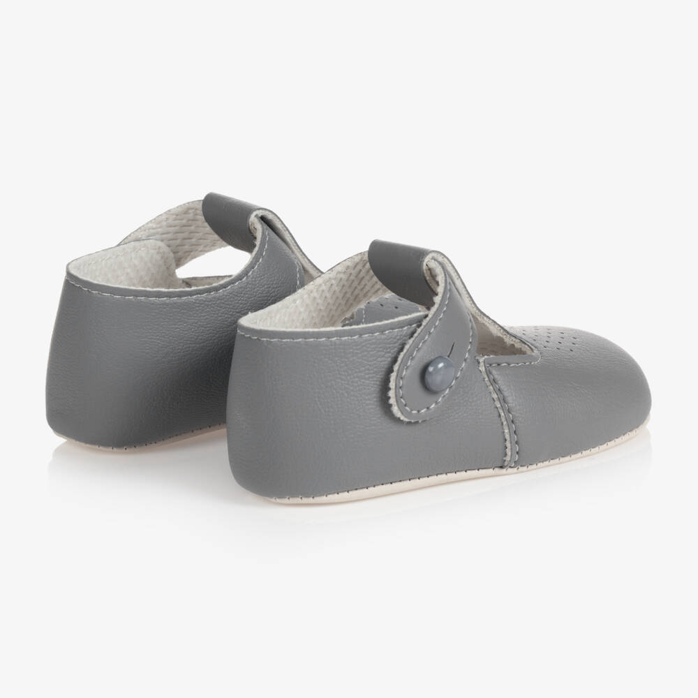 Early Days Baypods-Baby Boys Grey Heritage Shoes | Childrensalon Outlet