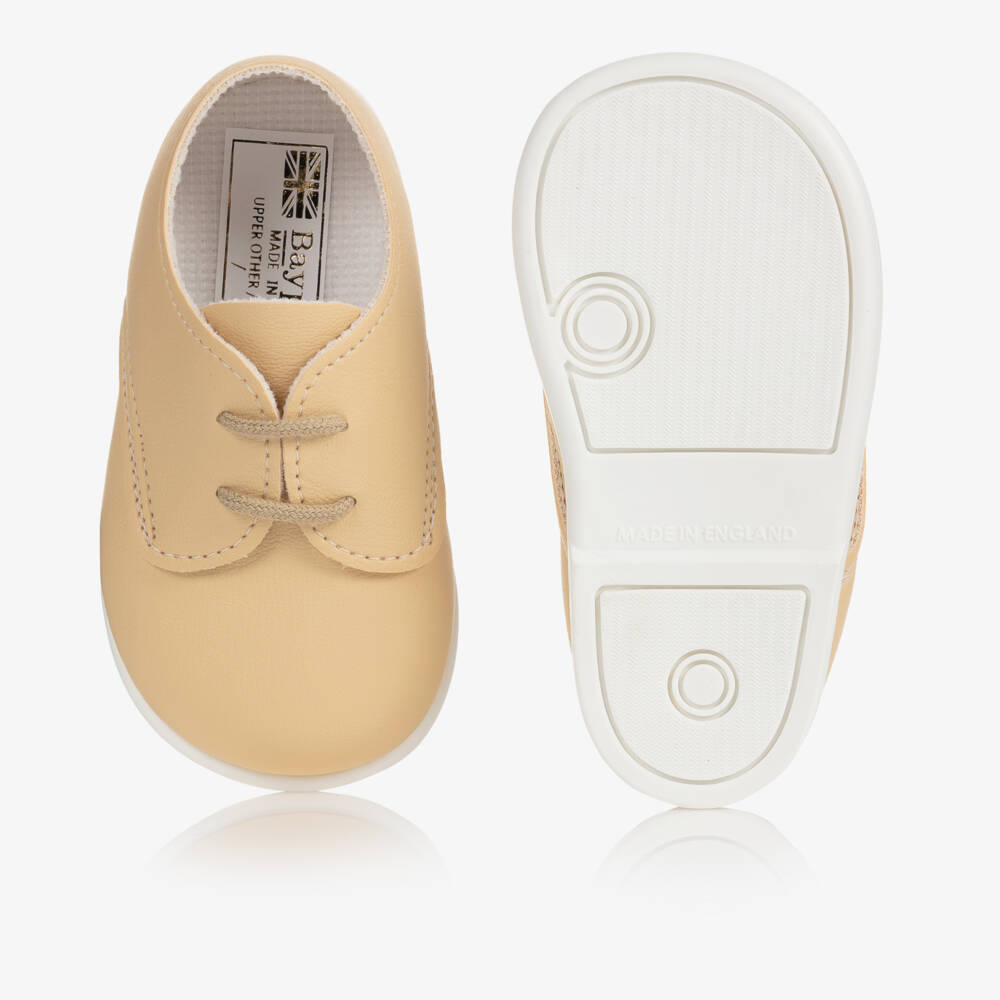 Early Days-Бежевые пинетки для малышей | Childrensalon Outlet