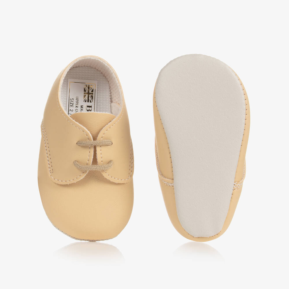 Early Days-Бежевые пинетки | Childrensalon Outlet