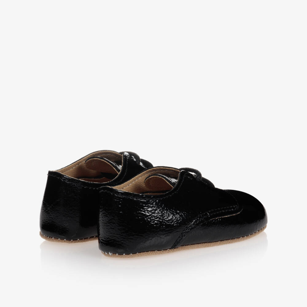 Early Days-Black Patent Leather Infant Shoes | Childrensalon Outlet