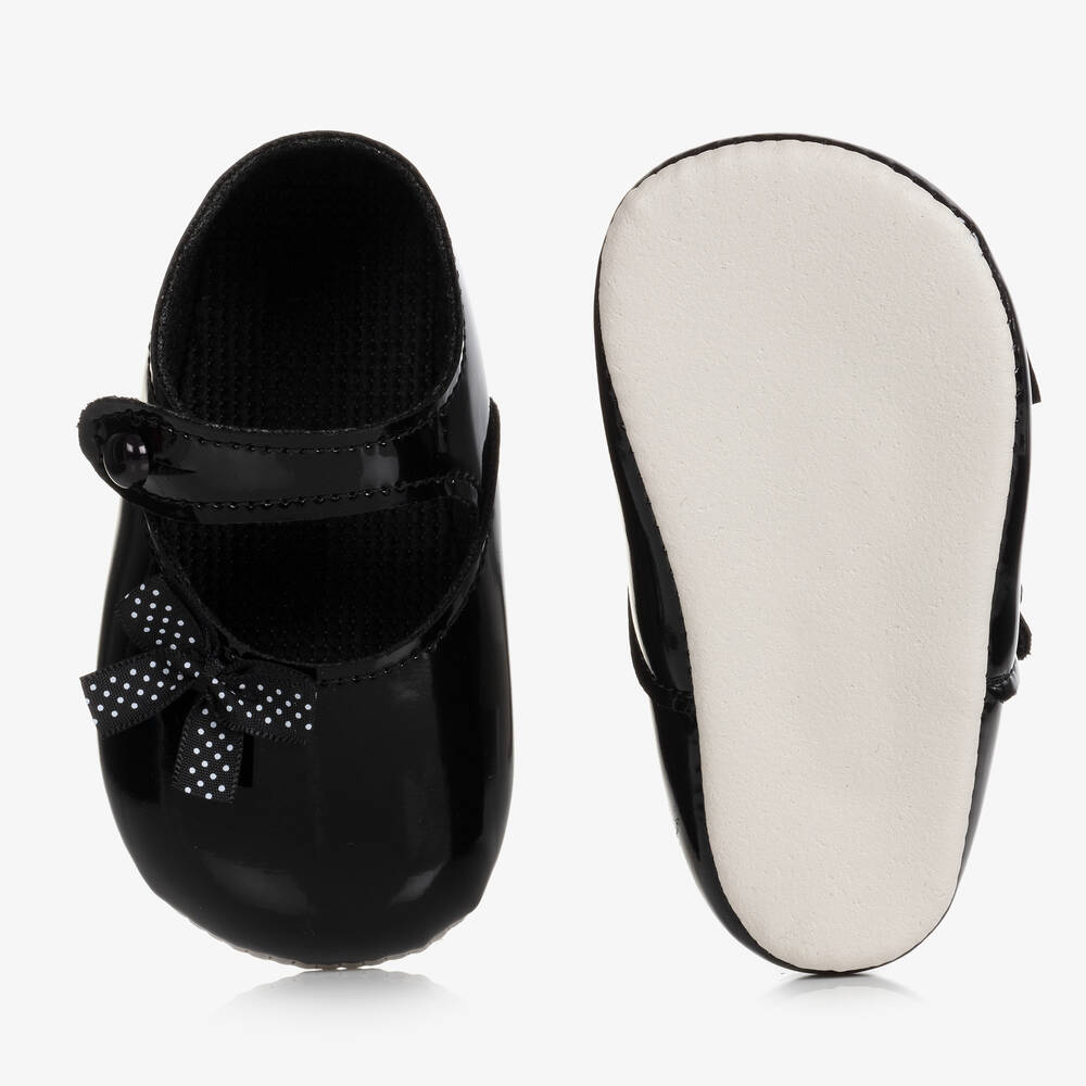 Black pre walker shoes best sale