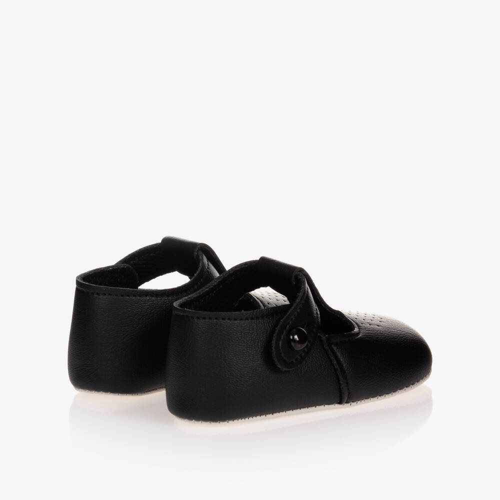 Early Days Baypods-Black Pre-Walker Baby Shoes | Childrensalon Outlet