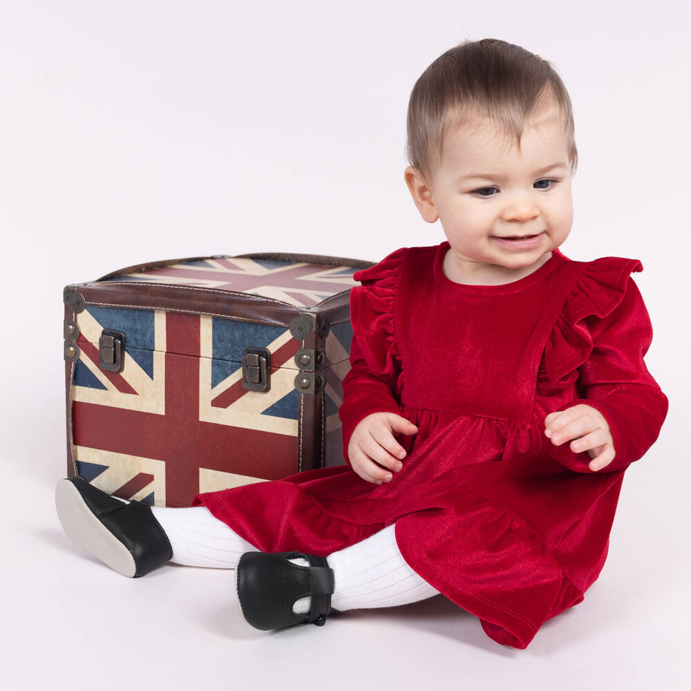 Early Days Baypods-Black Pre-Walker Baby Shoes | Childrensalon Outlet