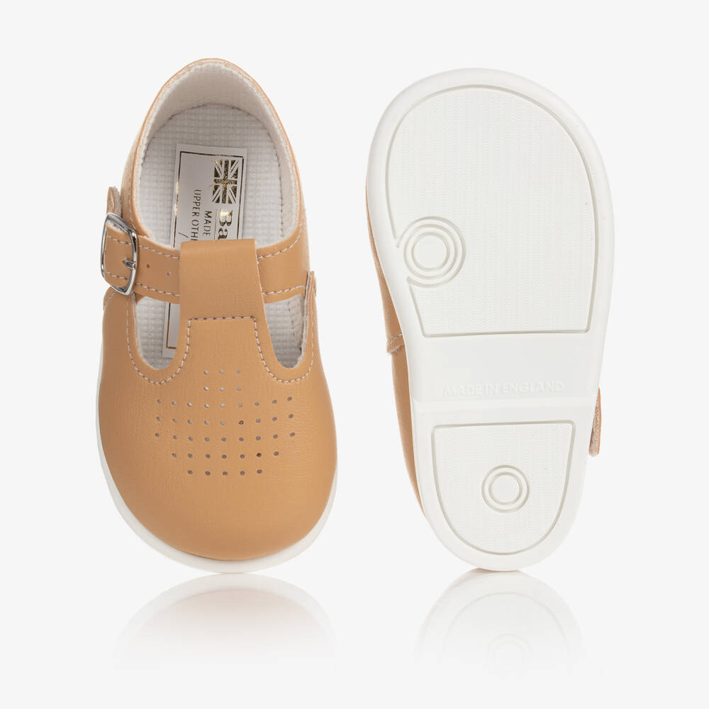 Early Days-Boys Camel T-Bar First Walkers | Childrensalon Outlet