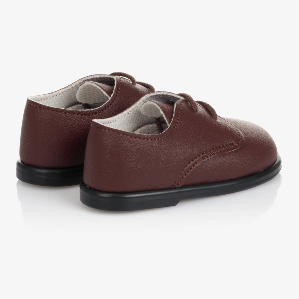 Early Days-Boys Chestnut Lace-Up Walkers | Childrensalon Outlet