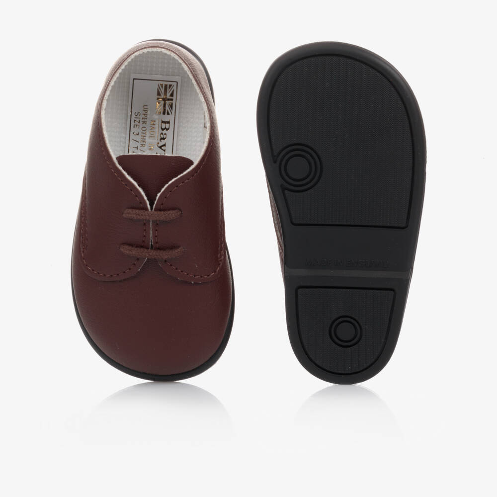 Early Days-Boys Chestnut Lace-Up Walkers | Childrensalon Outlet