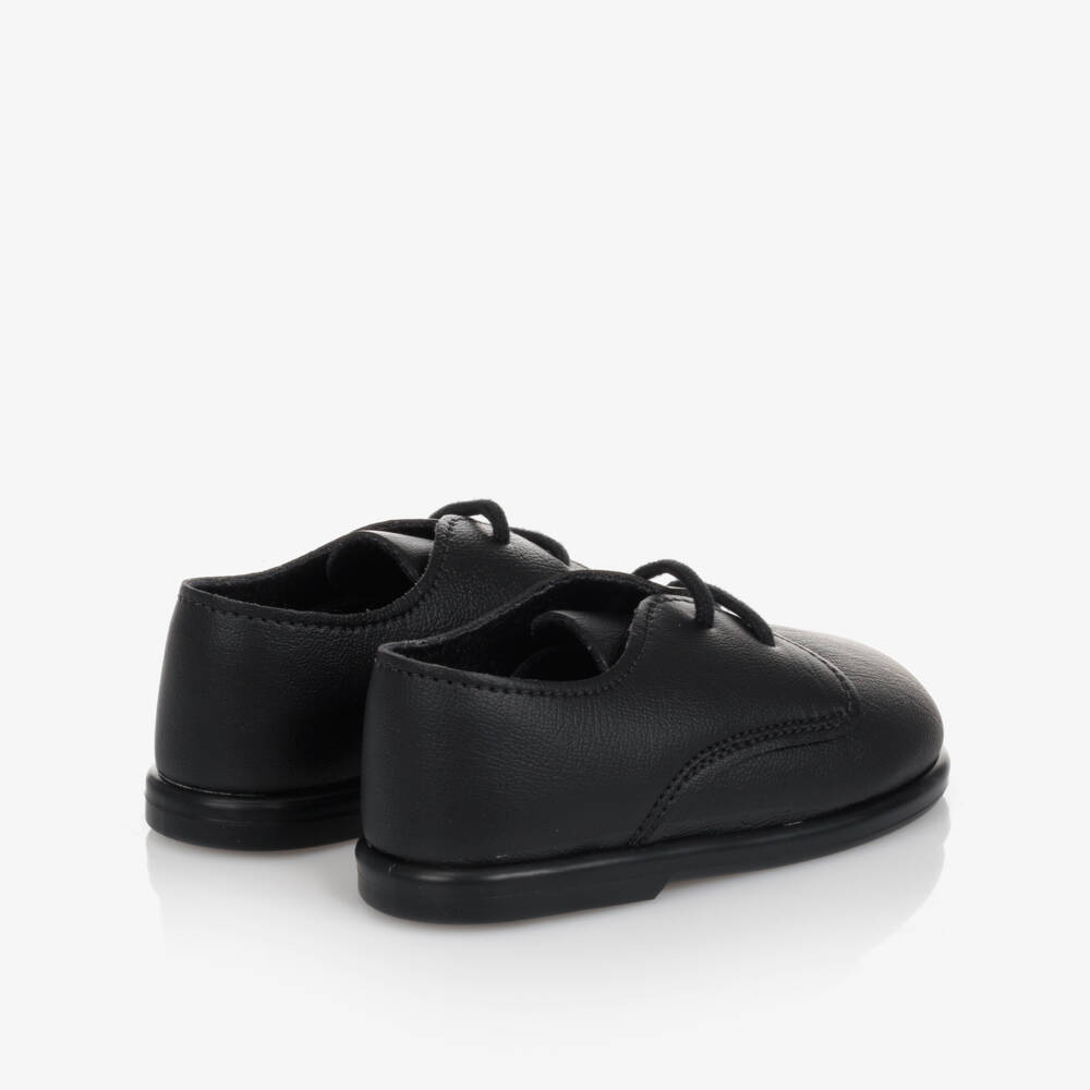 Early Days-Boys Classic Black Walker Shoes | Childrensalon Outlet
