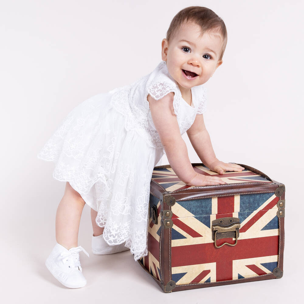 Early Days-Boys Ivory Silk Pre-Walker Booties | Childrensalon Outlet