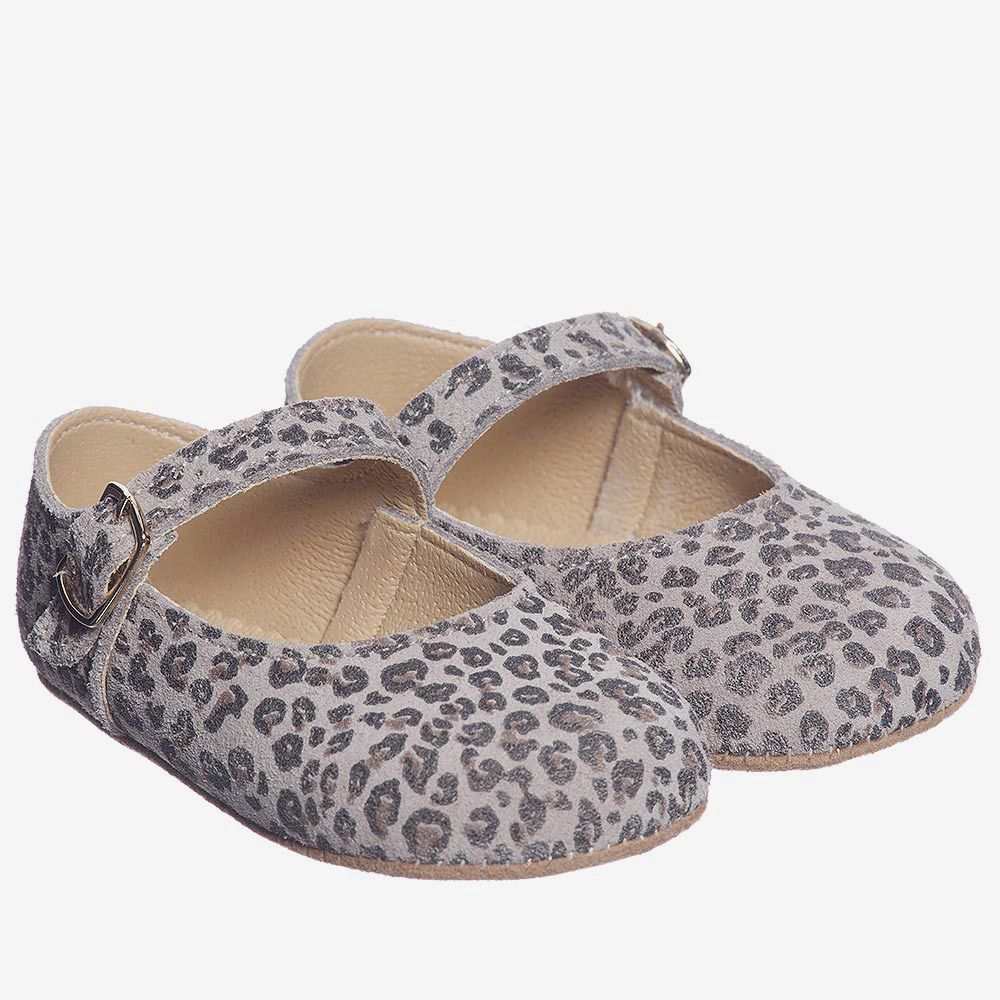 Early Days-Brown Leather Pre-Walker Shoes | Childrensalon Outlet