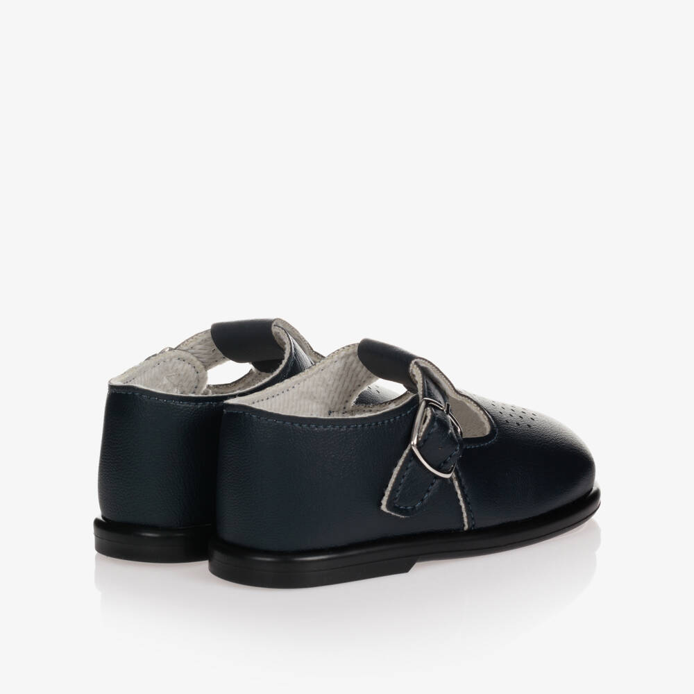Early Days-Classic Navy Baby Walker Shoes | Childrensalon Outlet