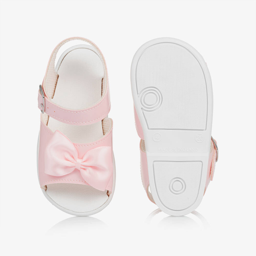 Early Days-Girls Pink First-Walker Sandals | Childrensalon Outlet